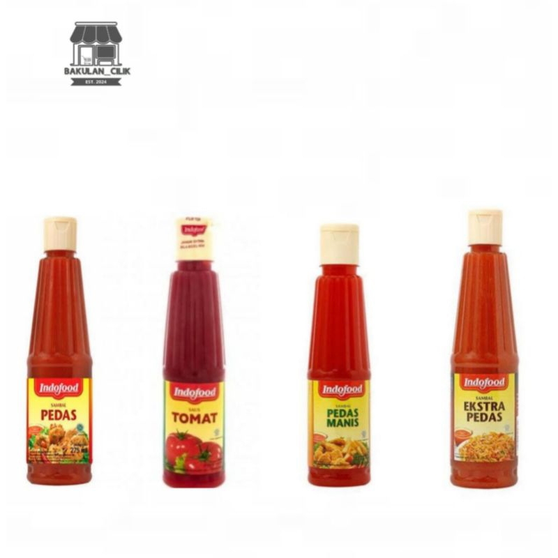 

Indofood Sambal Pedas Tomat Pedas Manis Extra Pedas 135ml Cocok Disajikan Dengan Hidangan