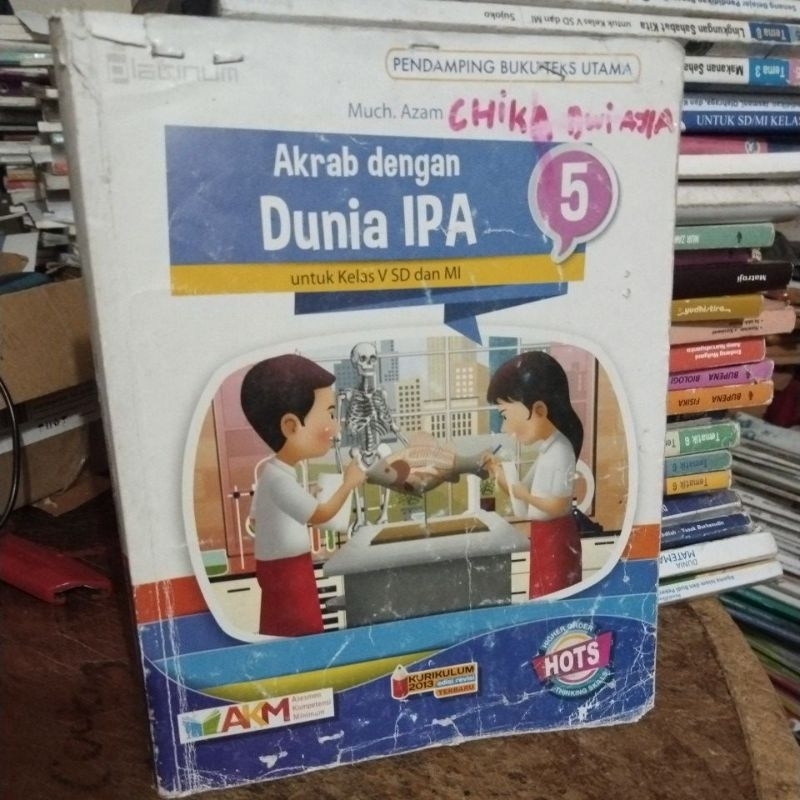 buku IPA (Dunia IPA) SD kelas 5 platinum