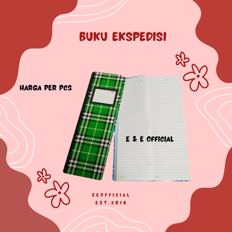 

BUKU EKSPEDISI / BUKU PANJANG / BUKU HARD COVER