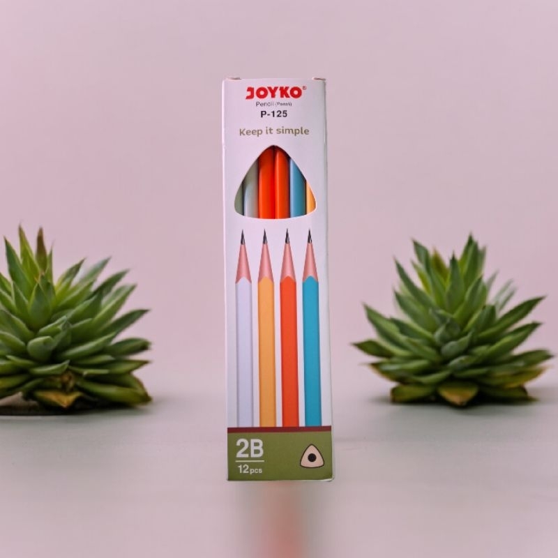 

( DAPAT 1 LUSIN ) PENSIL JOYKO 2B P-125 / JOYKO / P-125 / PENSIL 2B