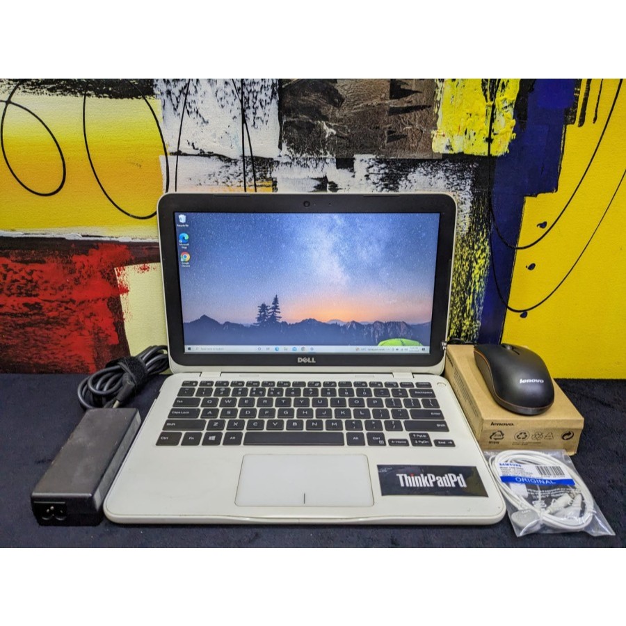 Laptop Desain Dell Inspiron 3180 AMD A9 9420E Radeon Slim Mulus