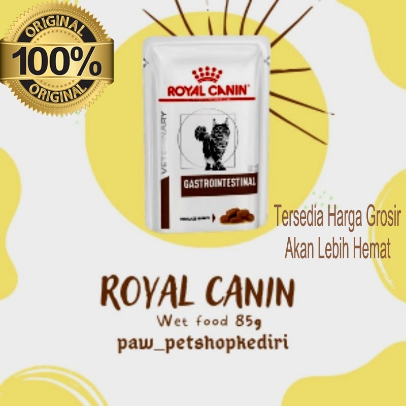 ROYAL CANIN Gastrointestinal Wet Food Makanan Basah Kucing