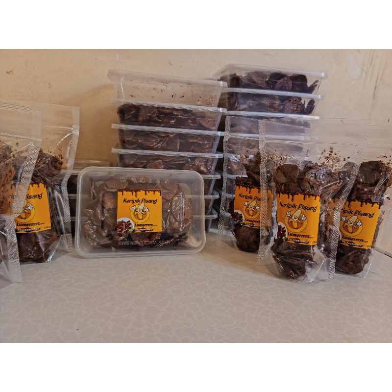 

keripik pisang coklat lumer pisang coklat diamond