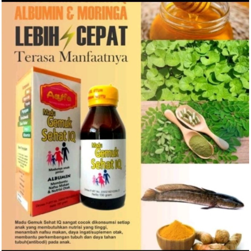 Asyifa madu gemuk sehat anak/obat gemuk/jamu tradisional