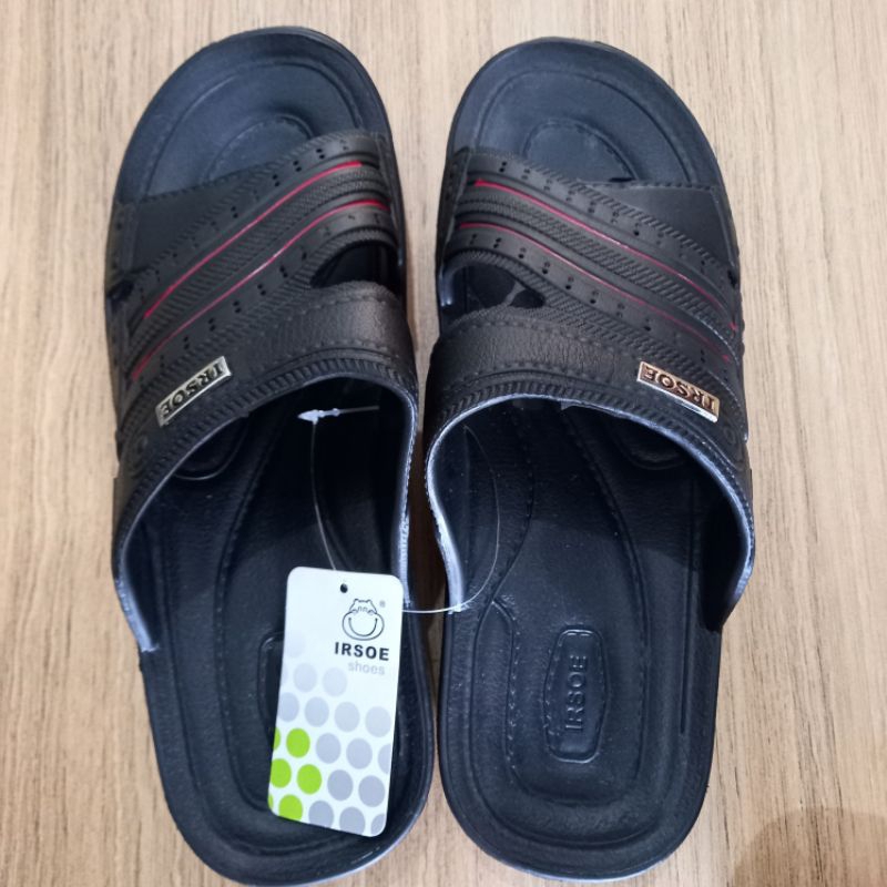 sandal selop pria sandal slop merk irsoe