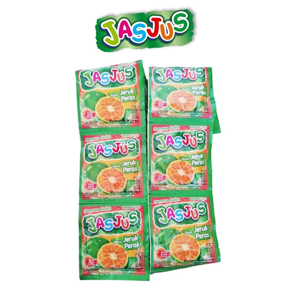 

Jas Jus Rasa JERUK PERAS Minuman Enak Murah Meriah - 10pc x 8 Gr