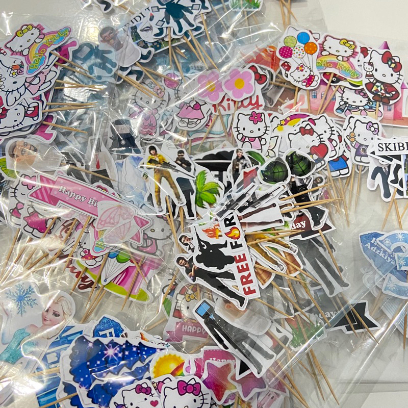 Topper tayo/Topper Cake Happy Birthday/Hiasan kue/hiasan kue tart/TAYO