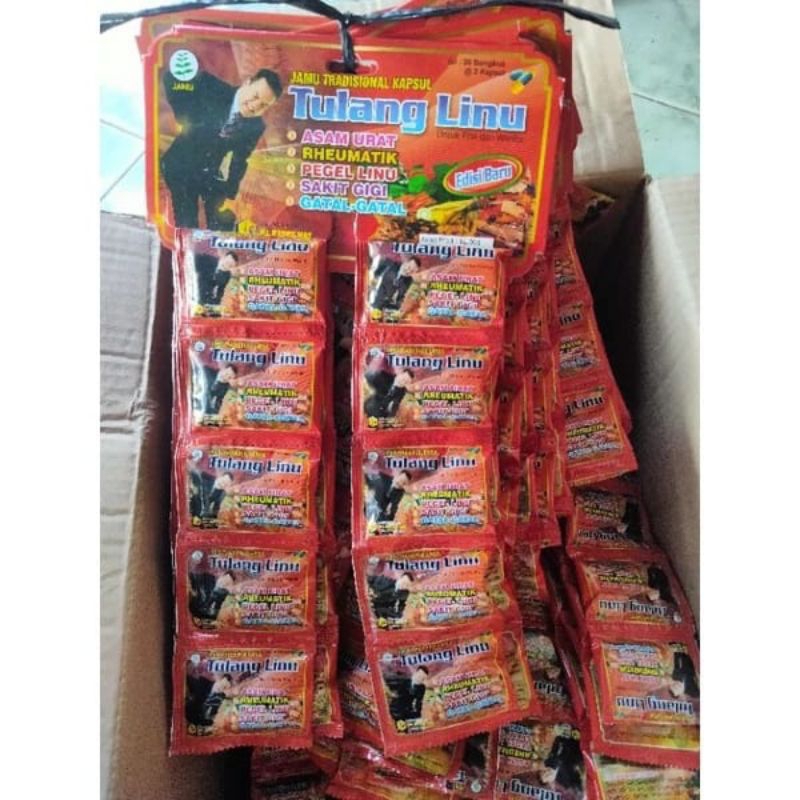 Tulang Linu kapsul Asam urat Original