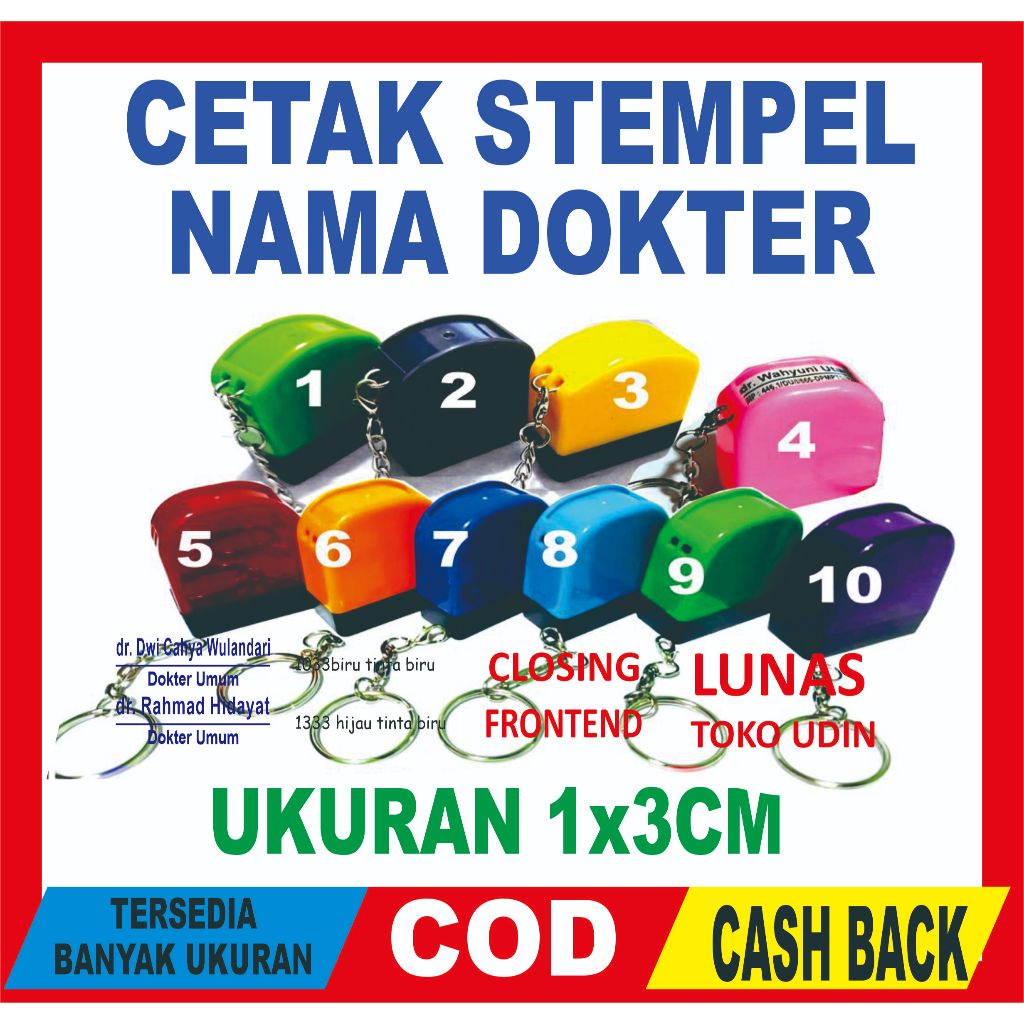 

stempel nama dokter 1030