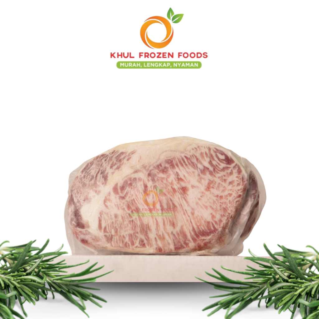 

Kiimura Rib Eye Meltique 1Kg / Wagyu Ribeye Meltique Cut 1 kg / Khul Frozen Foods