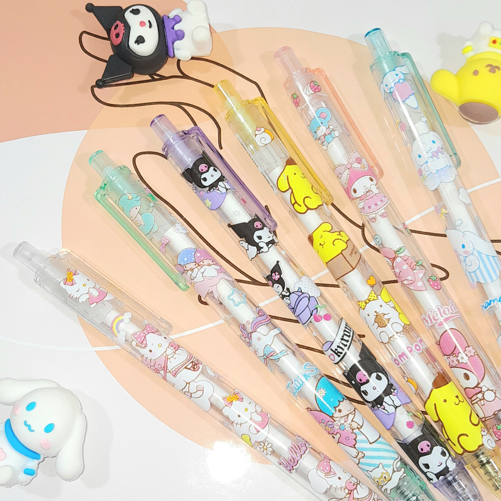 

PEN CETEK SANRIO SUPER CUTE LUCU KARAKTER HELO KITY KUROMI HARGA MURAH PULPEN MEKANIK IMUT BEST QUALITY ONLY