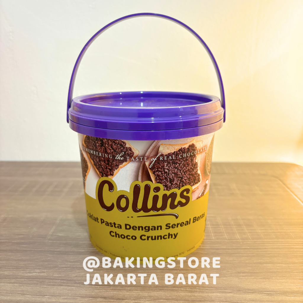 

Collins Choco Crunchy 1 Kg Coklat Chruncy | Selai Coklat | Pasta Chocolate | Selai Roti HALAL