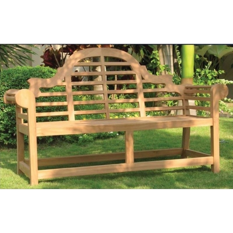 Kursi Marlboro / Bangku Marlboro Non Finishing Kayu Jati