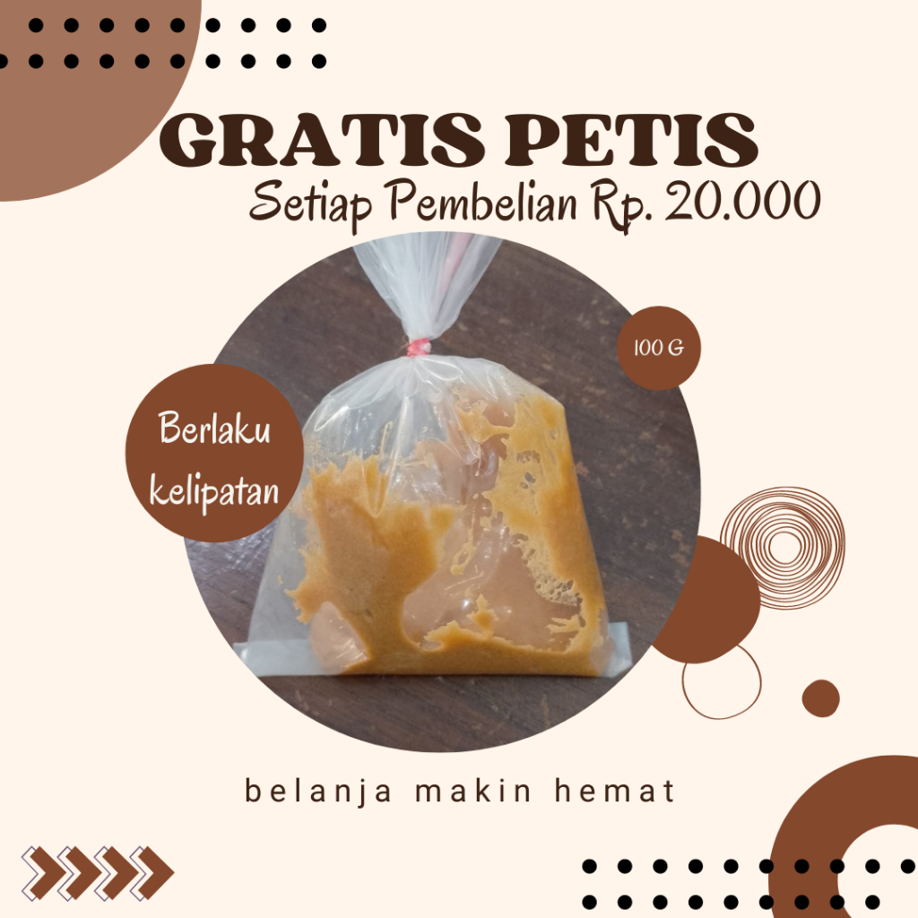 

BONUS PETIS IKAN TUNA SUPER KHAS MADURA