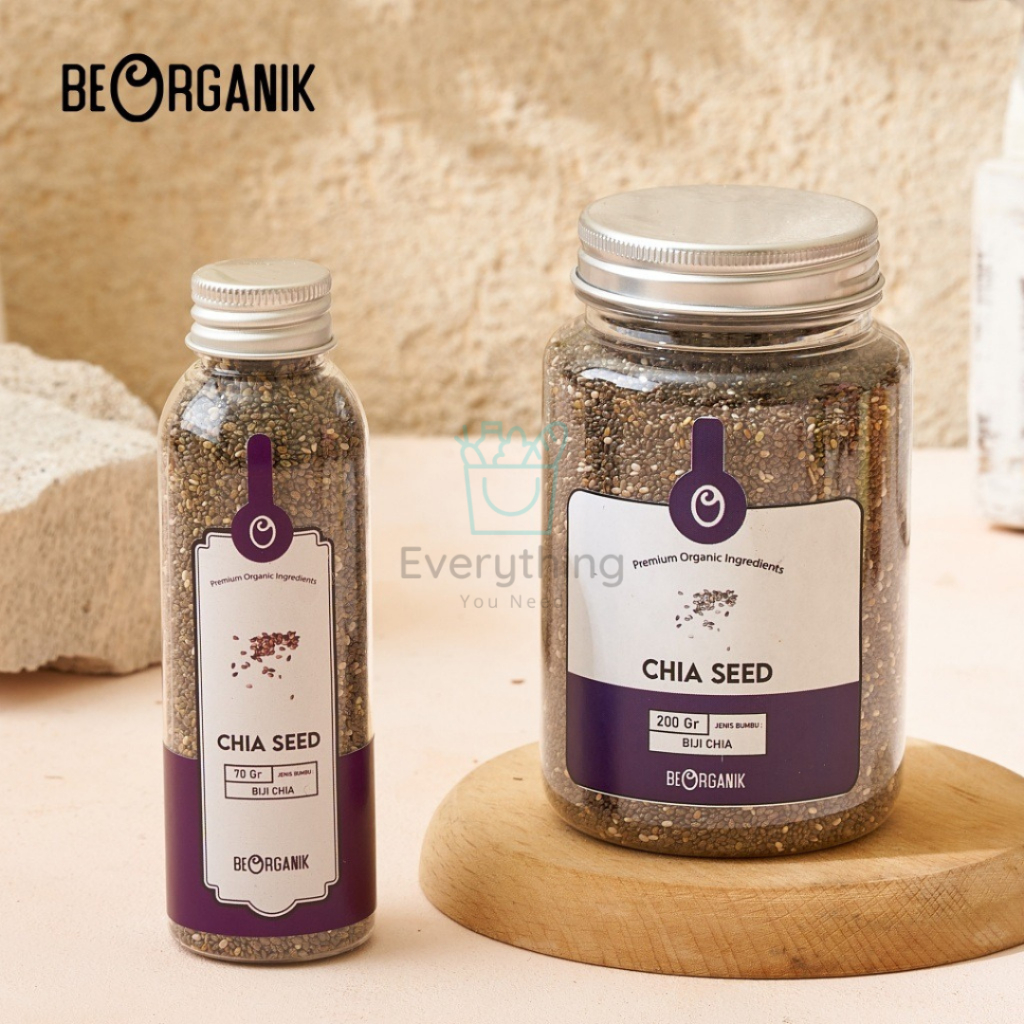 

100% Original Biji Selasih Organik Premium / Beorganik Chia Seed 70gr