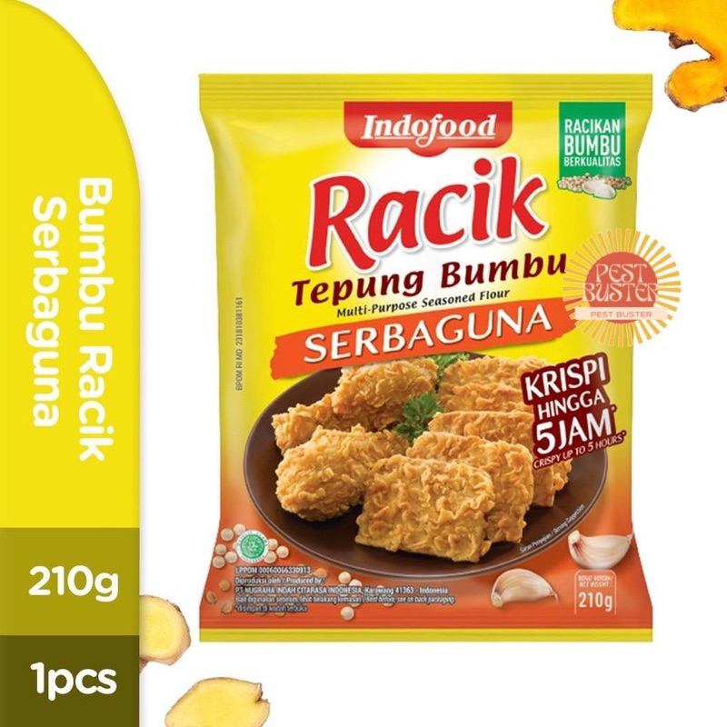 

Indofood Tepung Bumbu Racik Serbaguna 210gram