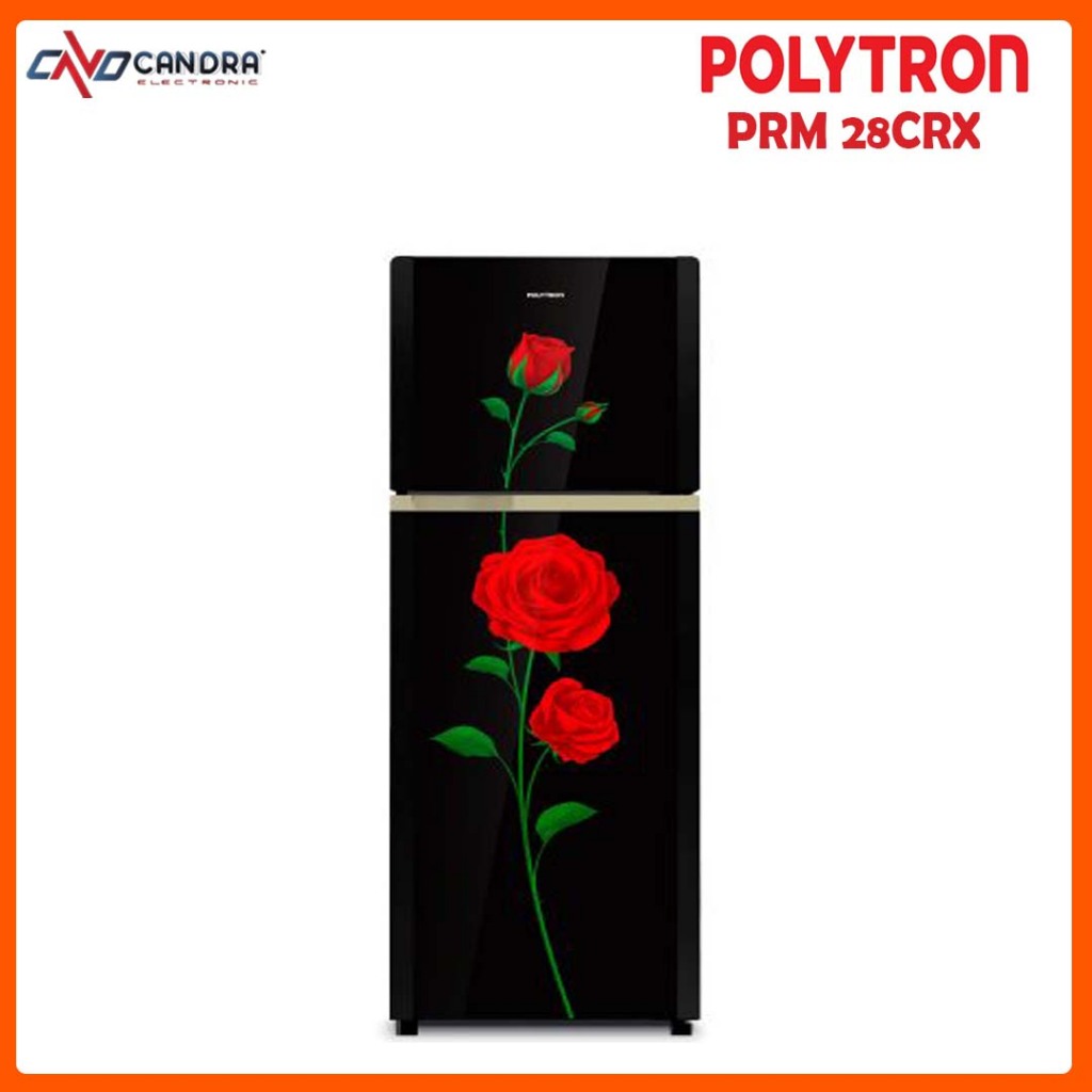 Kulkas Dua Pintu Polytron PRM 28CRX/Kulkas 2 Pintu Polytron