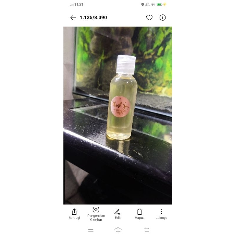 

Minyak kelapa asli 100% 60ml (Beli 1 gratis 1)