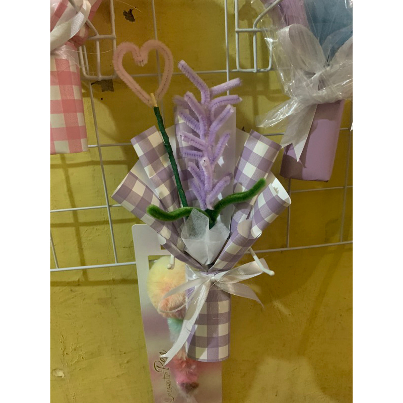 bouket bunga lavender mini