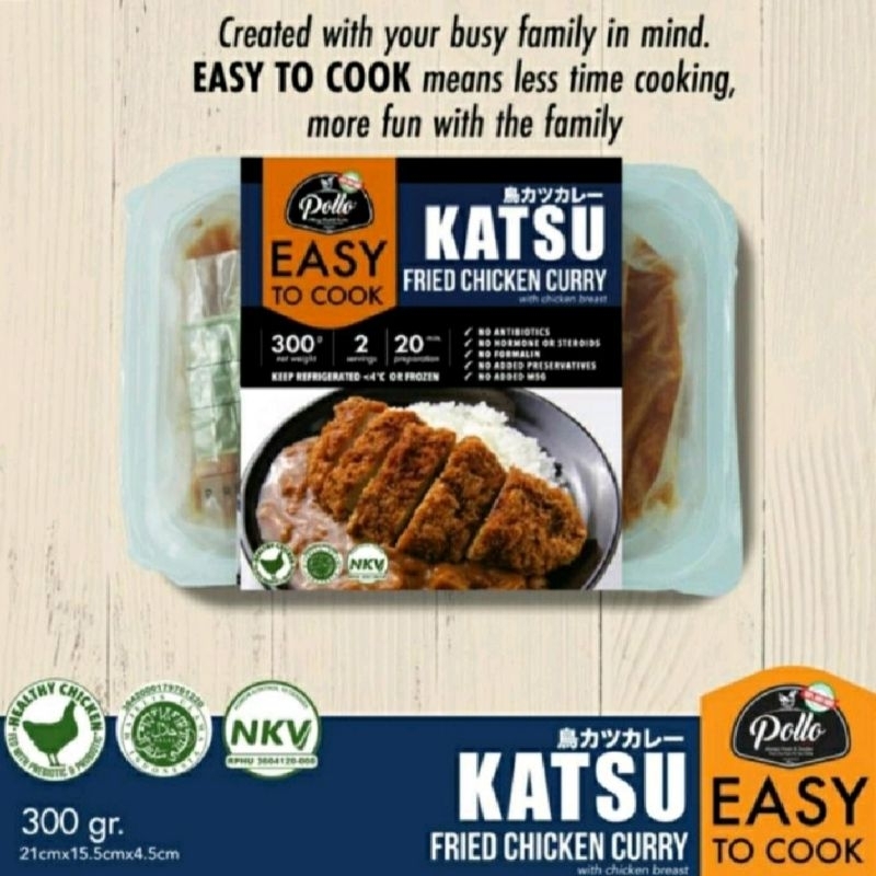 

Katsu Fried Chicken Curry Easy To Cook - 400gram