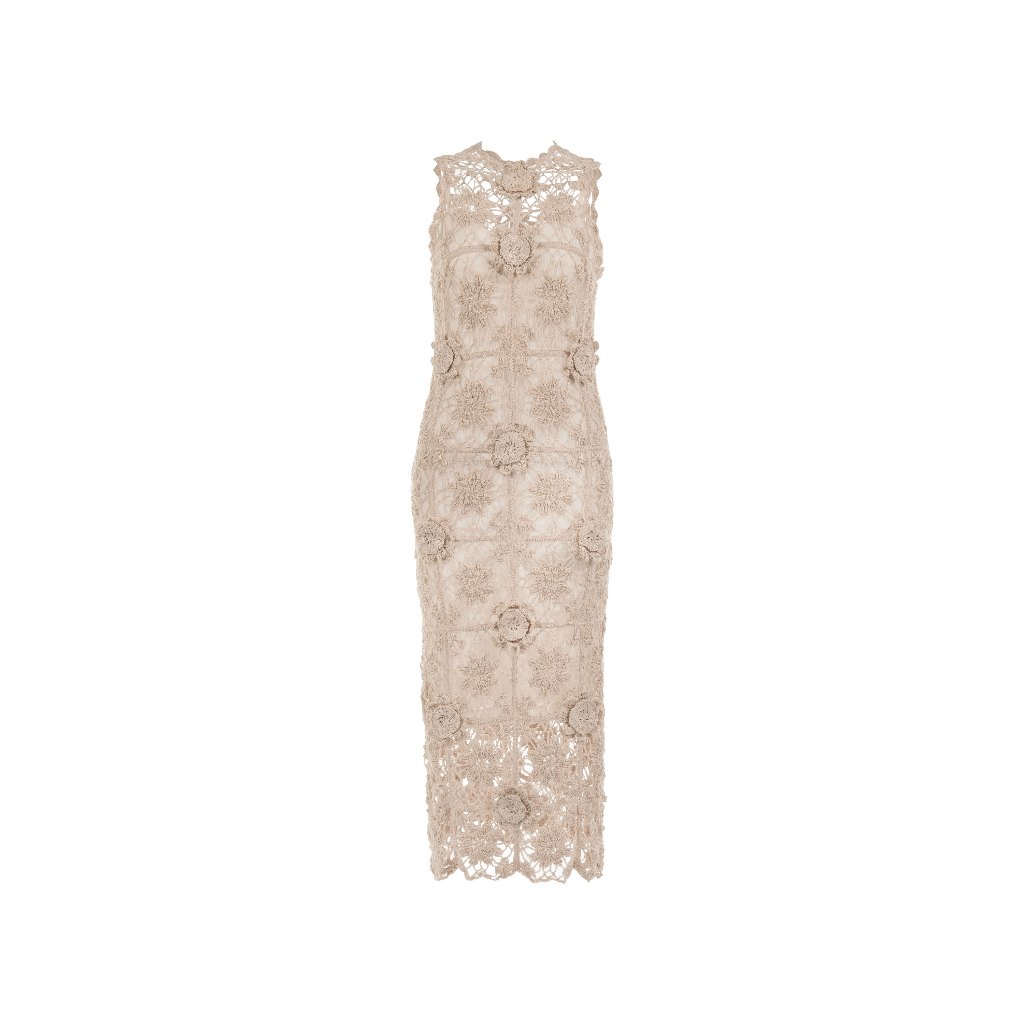 Patrick Owen Serraria Ecru Dress