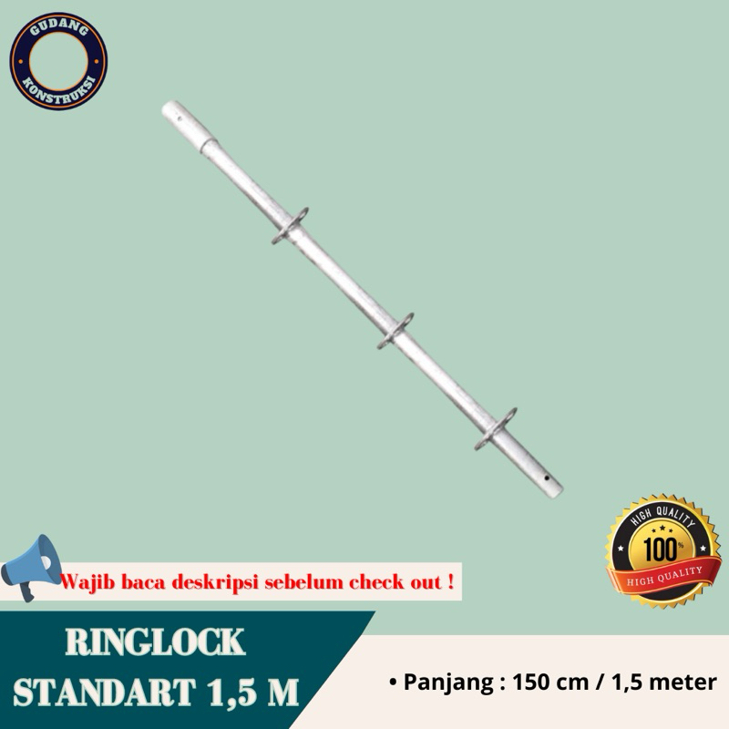 Ringlock standar 1,5 meter