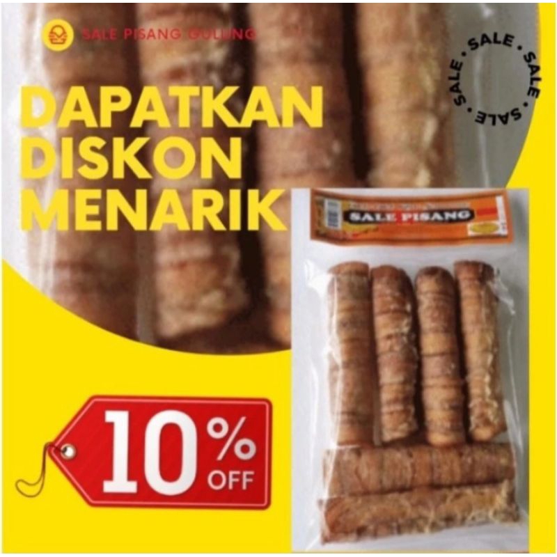 

sale kering/pisang gulung/sale pisang gulung 250gr