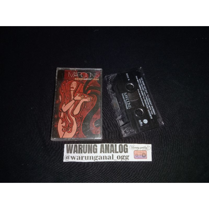 Kaset Pita Maroon 5 - songs about jane