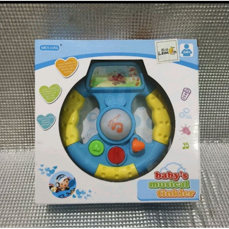 Mainan Baby Musical Tinkler Setir mobil Anak Edukasi Setir Setiran