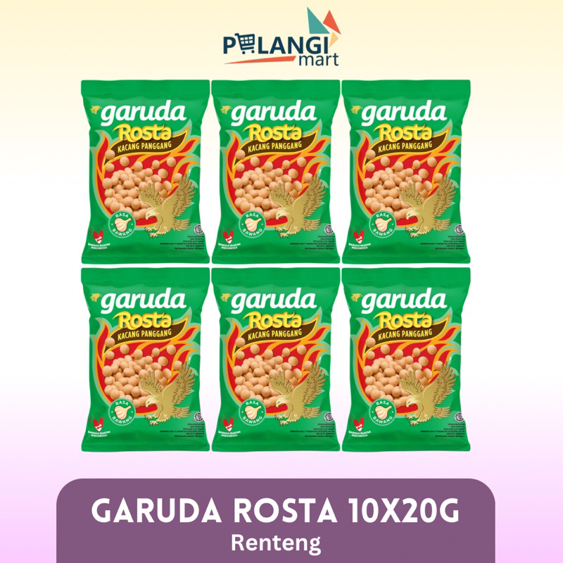 

GARUDA ROSTA KACANG OVEN ISI 10X20 GR