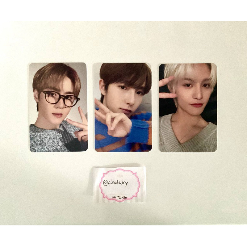 NCT HOME BINDER PHOTOCARD VER PC SELCA RENJUN KUN YANGYANG