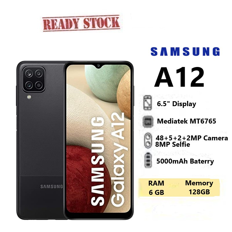 [TERBARU] samsung galaxy A12 RAM 6/128