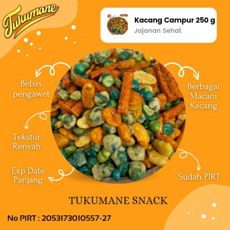 

Kacang Koro Mix Jaipong Kacang Campur 1 Kg