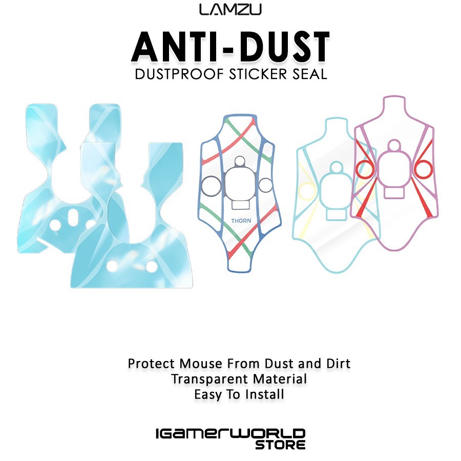 Lamzu Dustproof Seal Anti Dust Sticker for Lamzu Gaming Mouse