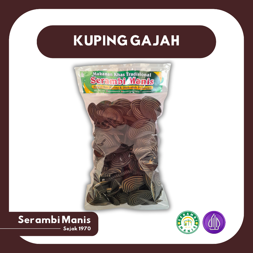 

Kue Kuping Gajah 220 gr