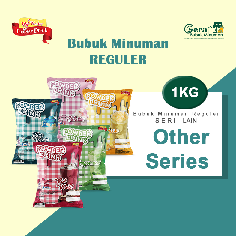 

COD - 1KG Bubuk Minuman REGULER VARIAN LAIN