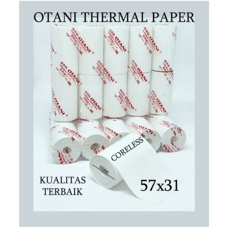 

kertas kasir kertas edc kertas struk otani kertas thermal paper roll