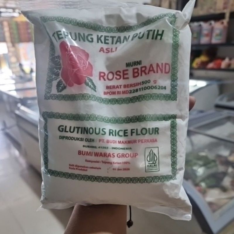 

Rose Brand Tepung Ketan Putih 500gr