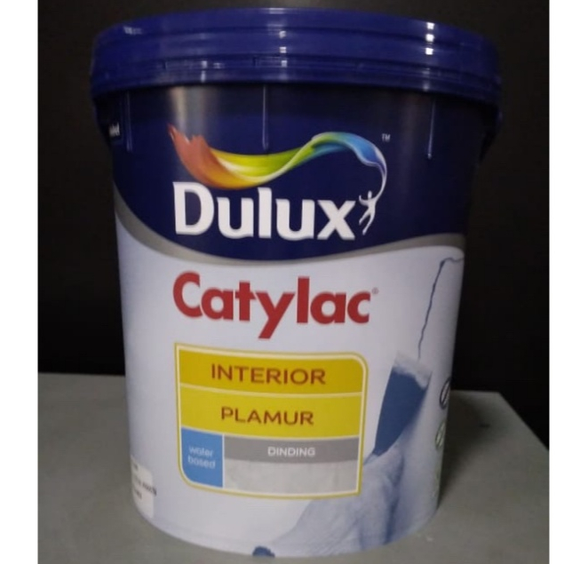 Dulux Catylac Plamur Interior , Cat Plamir Interior Terbaik Murah Meriah By Dulux *5 Kg*