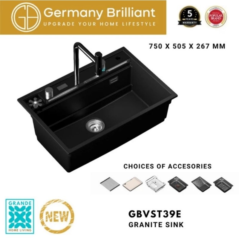 Germany Brilliant Bak Cuci Piring/Kitchen Sink GBVST39EMB