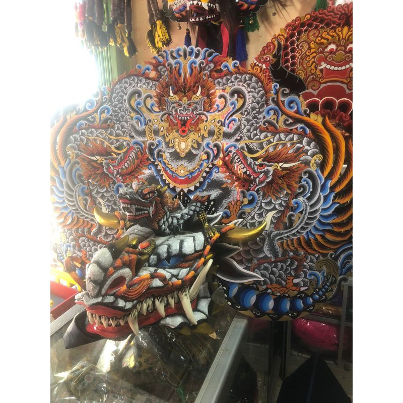 RAMPAK BARONG DEVIL ANAK KUALITAS PENTAS FULLSET KAIN KEMUL PANJANG TINGGAL PAKAI