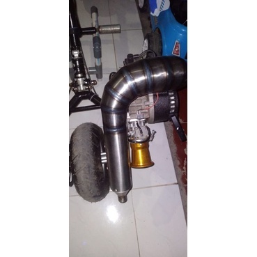 Knalpot goped mini GP mini scooter 50cc/63cc