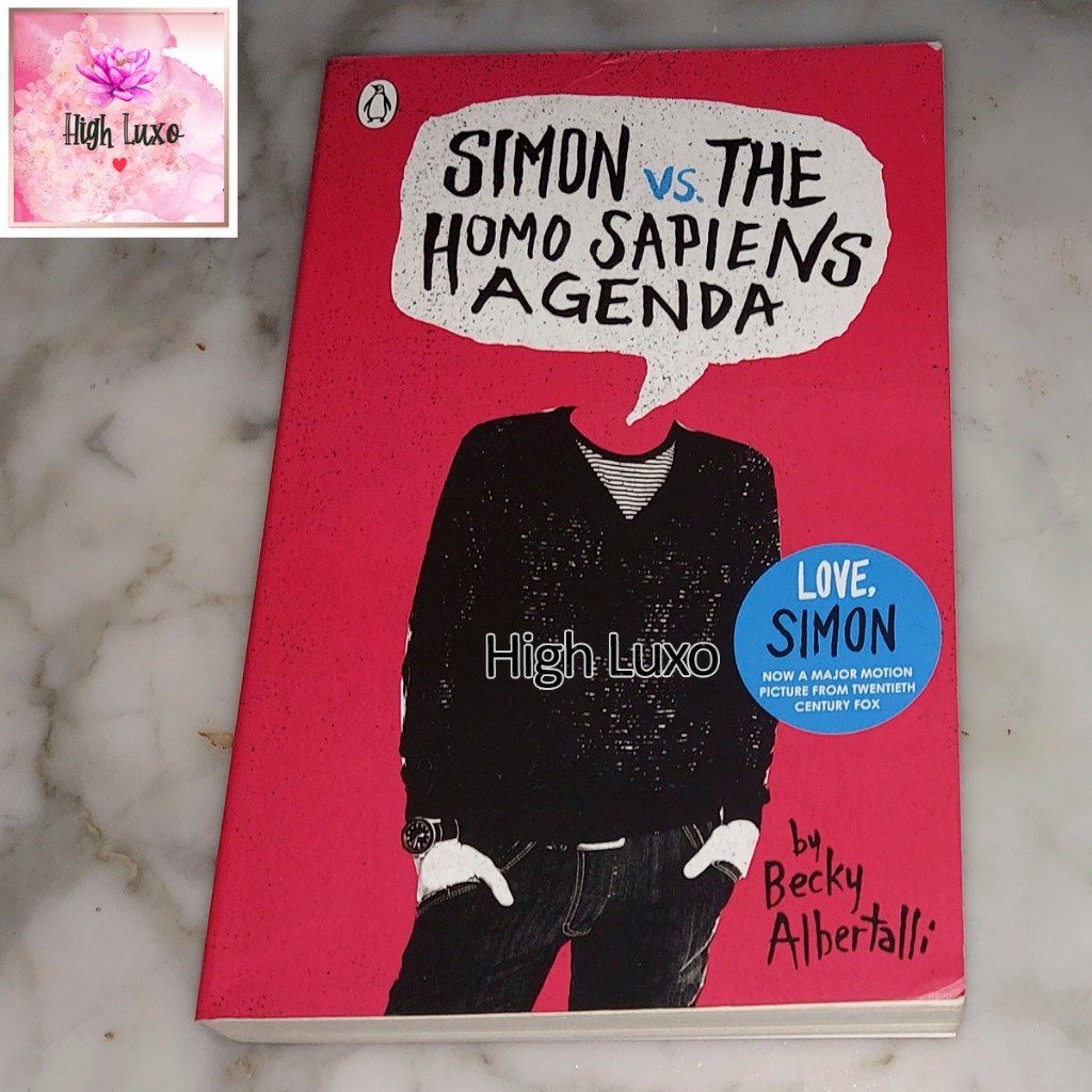Buku Novel Simon VS The Homo Sapiens Agenda Love Simon Now A Major Motion Picture From Twentieth Cen