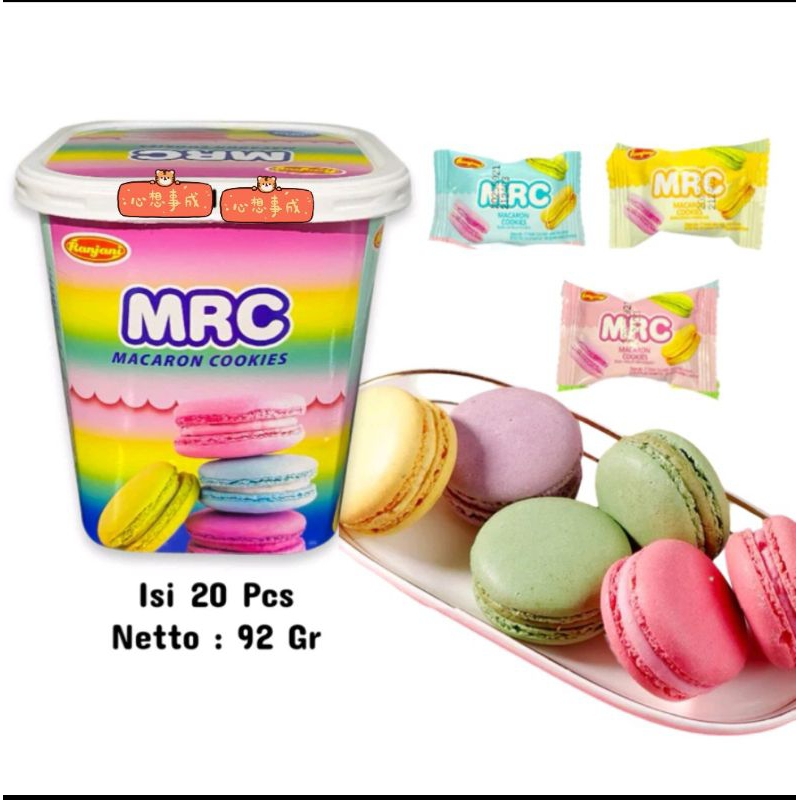 

MRC Macaron Cookies 1 Toples isi 20 Pcs