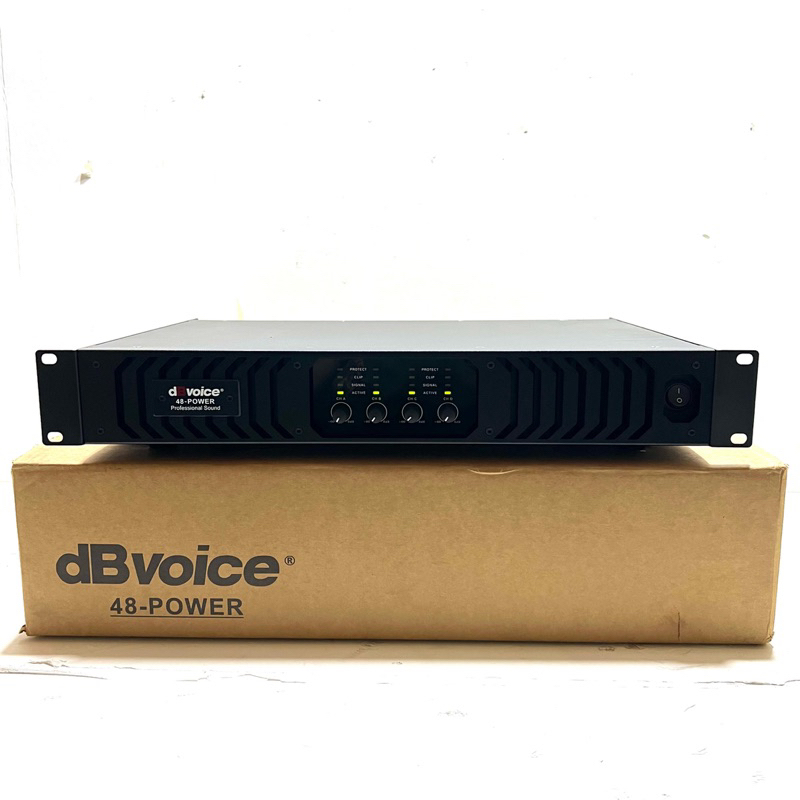 Power dB Voice 48 Power Original Amplifier dbvoice 48 Class D 4 Channel