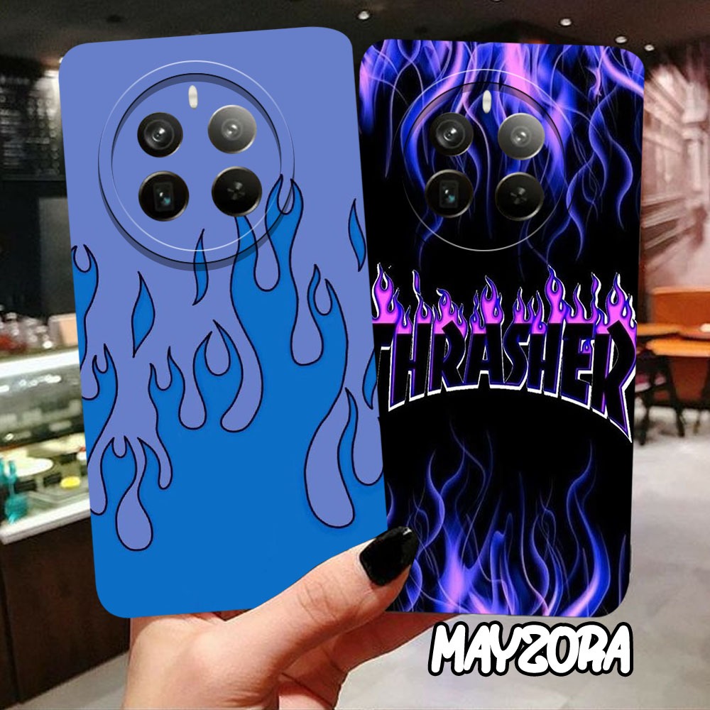 Case pro camera Realme 12 pro Terbaru 2024 -Silikon Realme 12 pro - motif API - Softcase Realme 12 p