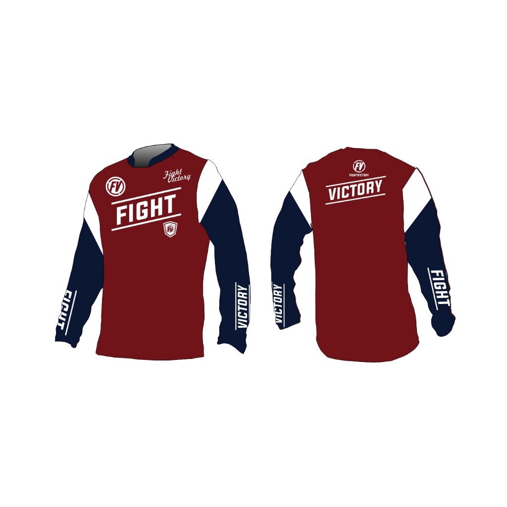 FIGHTVICTORY - DOUBLE 8 | JERSEY SEPEDA | JERSEY TRAIL |JERSEY GOWES | KAOS SEPEDA | JERSEY MTB