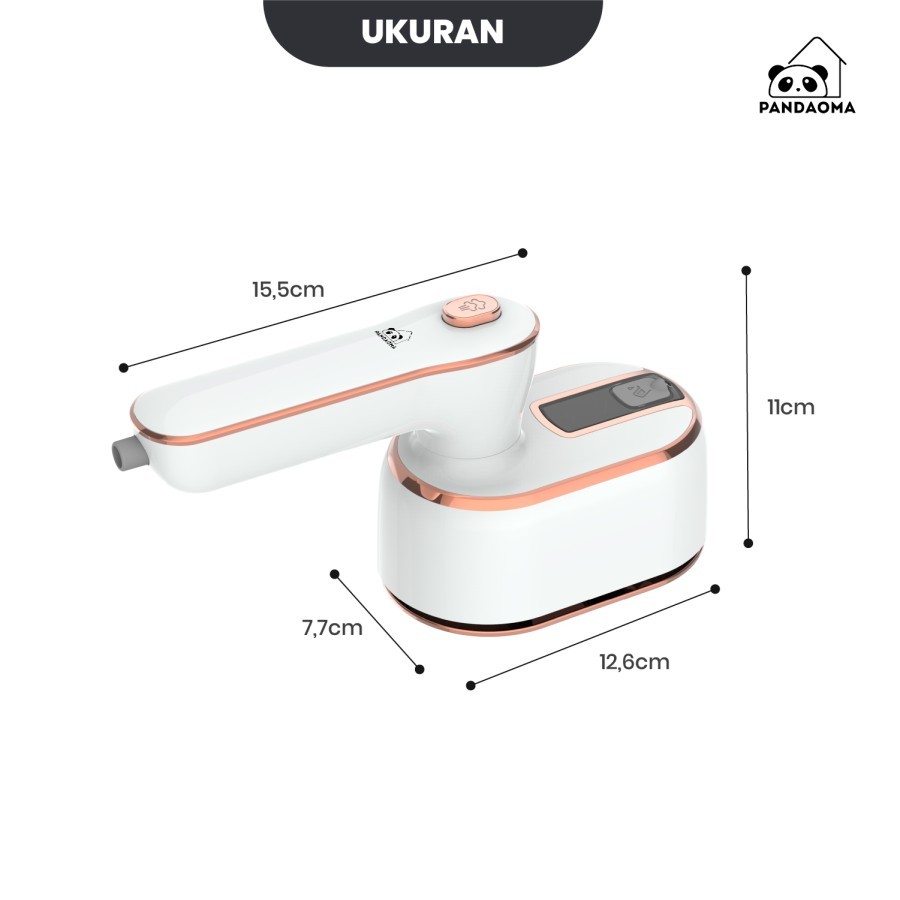 Pandaoma Setrika Uap Vulga Setrika 2in1 Setrika Mini Setrika Portable
