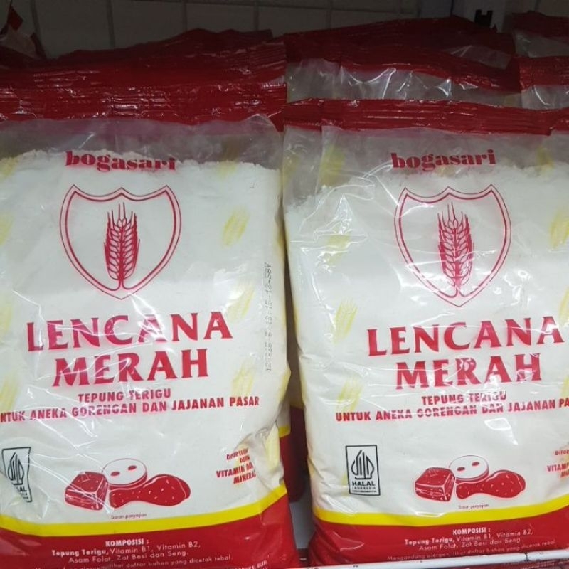 

Tepung Terigu Lencana Merah 1kg