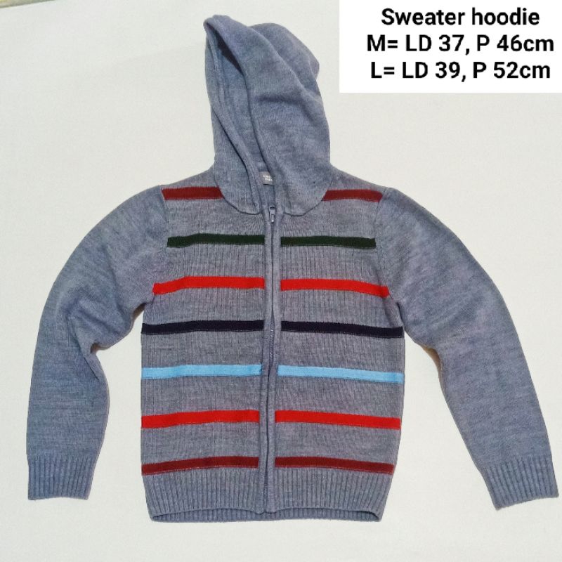 [Bekas] Jaket Sweater Hoodie Anak Laki Cowok 6-9 tahun